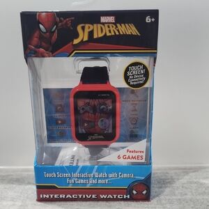 NWT Marvel Spiderman Smart Watch, Touch Screen, Watch, Camera, Games And More